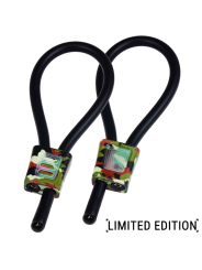 Electrastim - Anelli Per Il Pene Regolabili Prestige Electraloops Camouflage - ELECTRASTIM - Anelli Fallici | erosidea.com