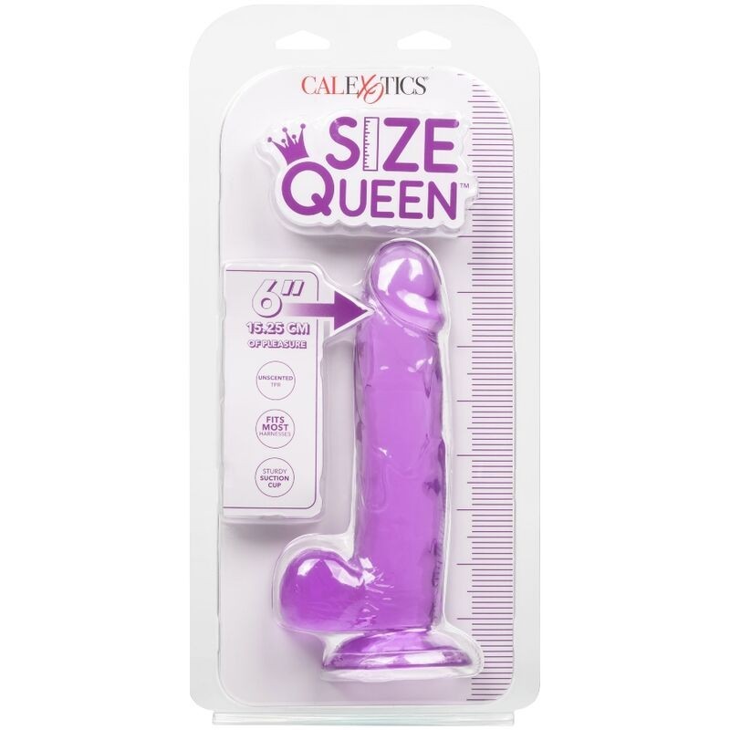 California Exotics - Dildo Regina Taglia Viola 15.3 Cm - CALIFORNIA EXOTICS - Dildo Realistici | erosidea.com