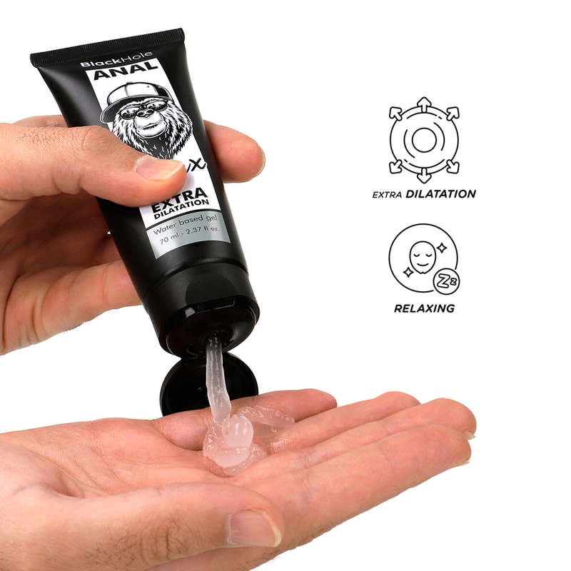 Black Hole - Gel Base Acqua Dilatazione Anale 70 Ml - BLACK HOLE - Anali | erosidea.com