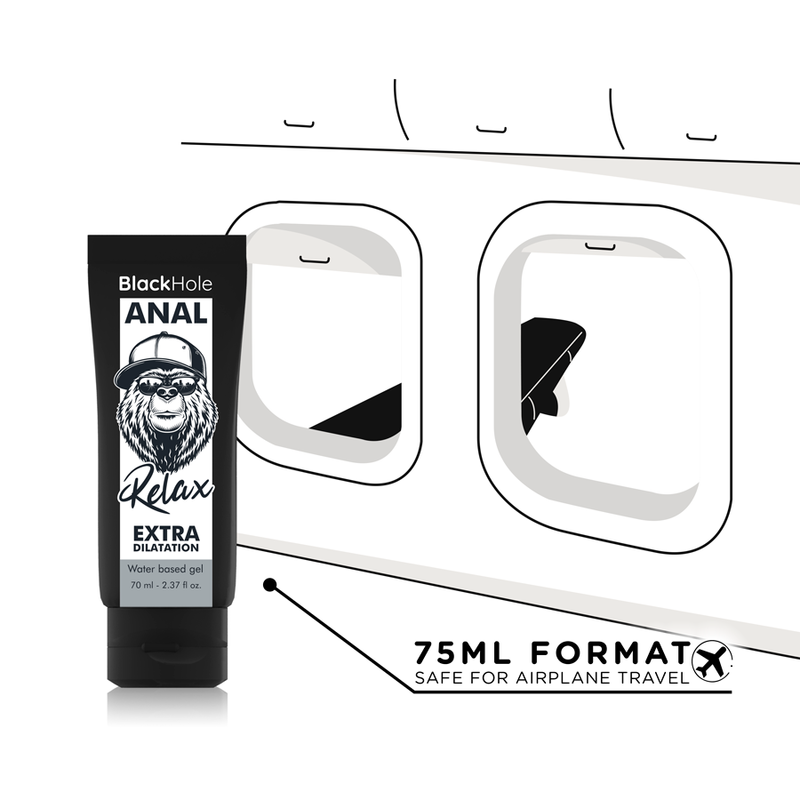 Black Hole - Gel Base Acqua Dilatazione Anale 70 Ml - BLACK HOLE - Anali | erosidea.com