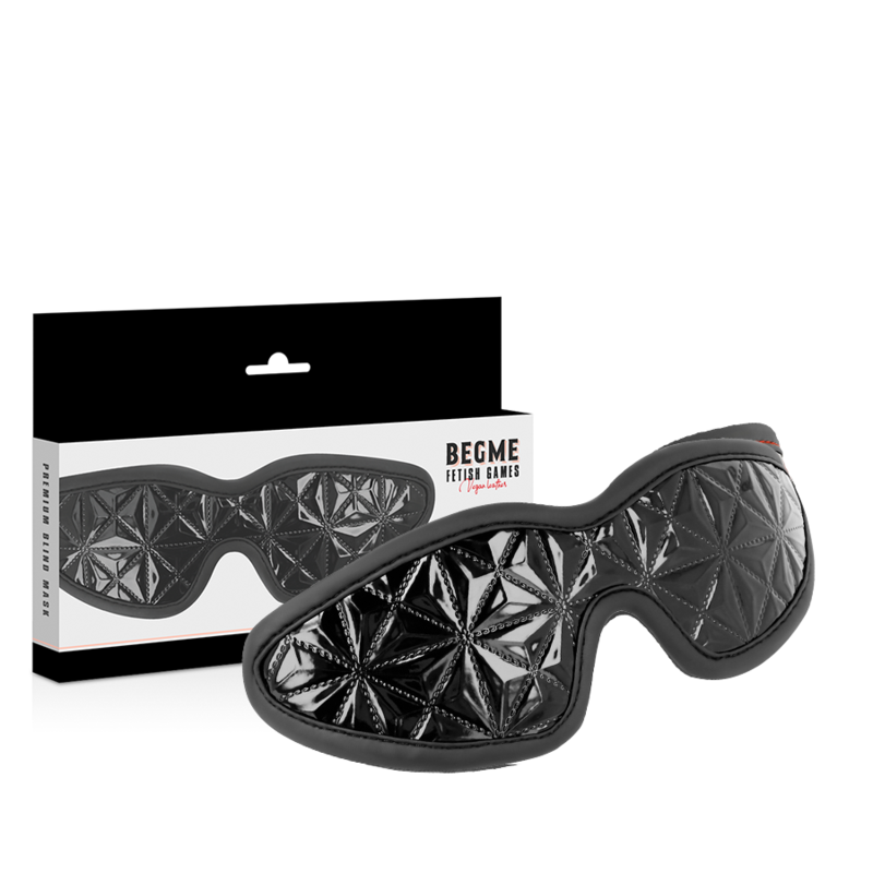 Begme - Black Edition Premium Maschera Da Cieco - BEGME BLACK EDITION - Maschere e Cappucci | erosidea.com