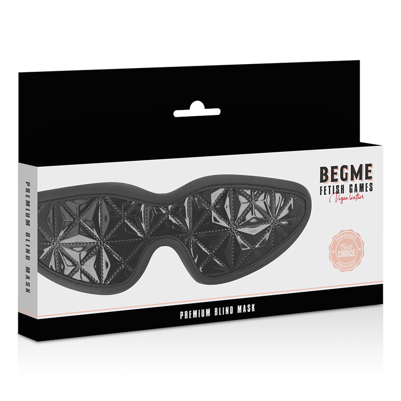 Begme - Black Edition Premium Maschera Da Cieco - BEGME BLACK EDITION - Maschere e Cappucci | erosidea.com
