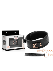 Begme - Black Edition Premium Collare In Pelle Vegana - BEGME BLACK EDITION - Collari e Guinzagli | erosidea.com
