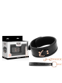 Begme - Black Edition Premium Collare In Pelle Vegana - BEGME BLACK EDITION - Collari e Guinzagli | erosidea.com