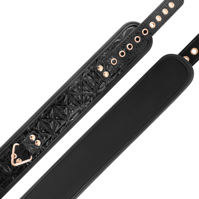 Begme - Black Edition Premium Collare In Pelle Vegana - BEGME BLACK EDITION - Collari e Guinzagli | erosidea.com