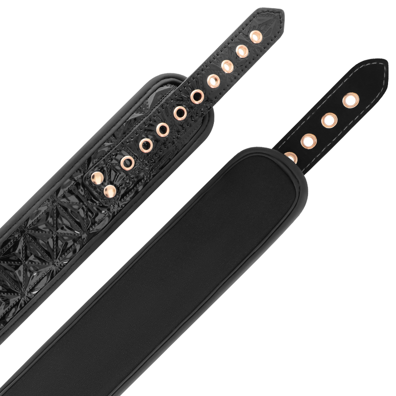 Begme - Black Edition Collare Con Morsetti Per Capezzoli - BEGME BLACK EDITION - Pinzette Capezzoli | erosidea.com