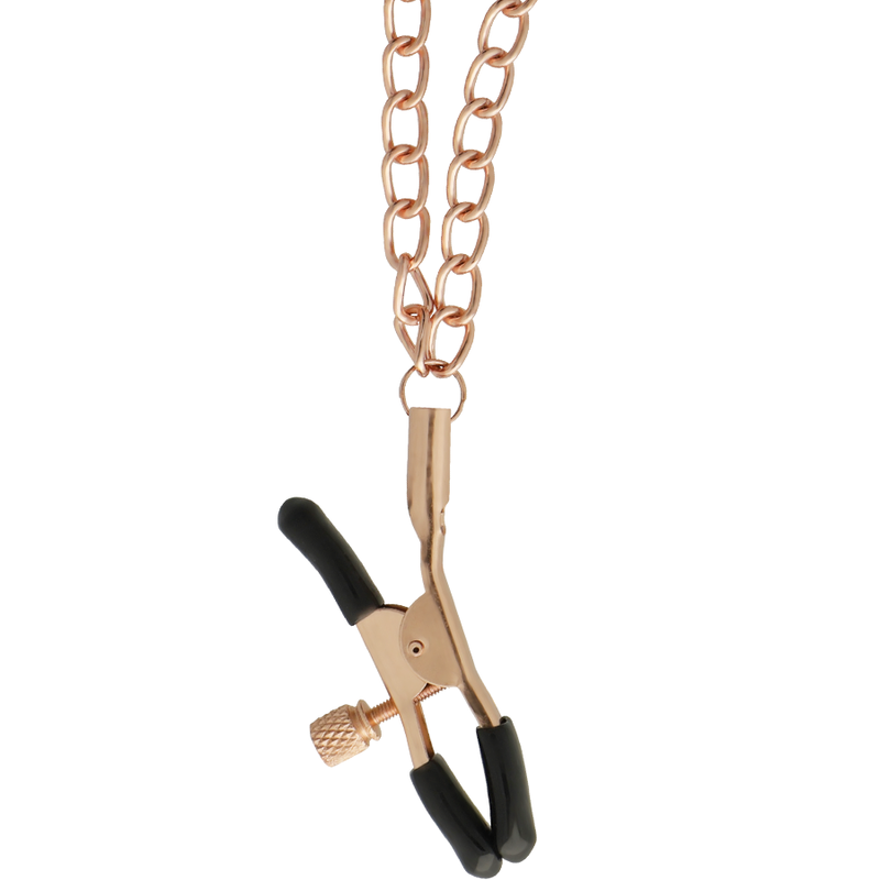 Begme - Black Edition Collare Con Morsetti Per Capezzoli - BEGME BLACK EDITION - Pinzette Capezzoli | erosidea.com