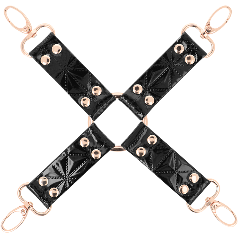 Begme - Black Edition Hog Tie In Pelle Vegan - BEGME BLACK EDITION - Costrittivi | erosidea.com