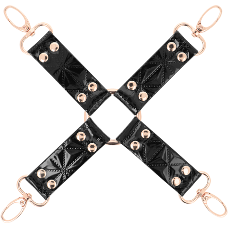 Begme - Black Edition Hog Tie In Pelle Vegan - BEGME BLACK EDITION - Costrittivi | erosidea.com