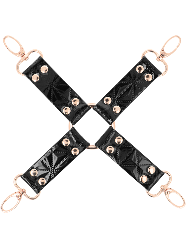 Begme - Black Edition Hog Tie In Pelle Vegan - BEGME BLACK EDITION - Costrittivi | erosidea.com