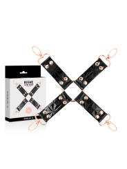 Begme - Black Edition Hog Tie In Pelle Vegan - BEGME BLACK EDITION - Costrittivi | erosidea.com