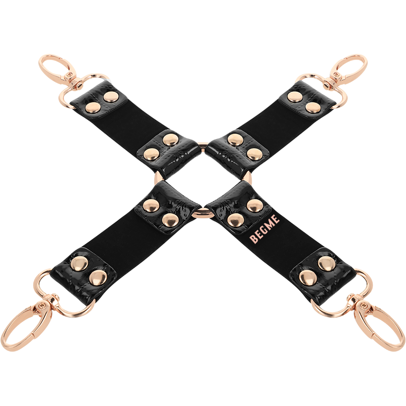 Begme - Black Edition Hog Tie In Pelle Vegan - BEGME BLACK EDITION - Costrittivi | erosidea.com