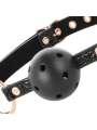 Begme - Black Edition Ball Gag Vegan In Pelle - BEGME BLACK EDITION - Ball Gag e Bavagli | erosidea.com