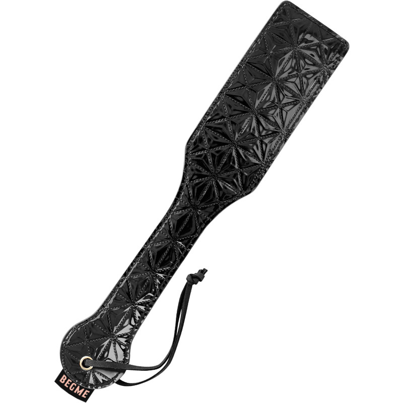 Begme - Black Edition Pagaia In Pelle Vegana - BEGME BLACK EDITION - Fruste e Sculacciatori | erosidea.com