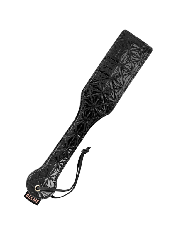 Begme - Black Edition Pagaia In Pelle Vegana - BEGME BLACK EDITION - Fruste e Sculacciatori | erosidea.com
