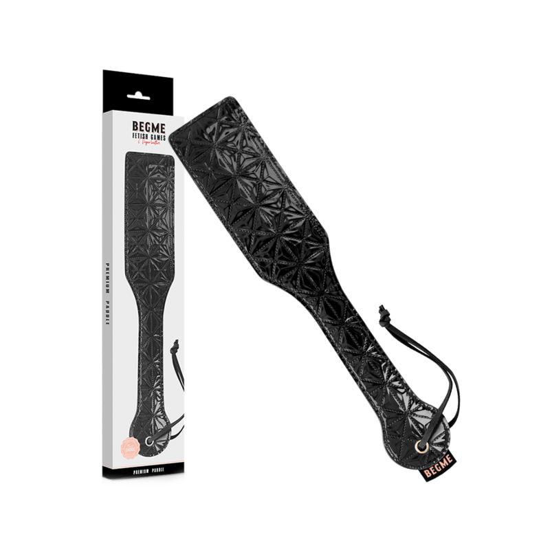 Begme - Black Edition Pagaia In Pelle Vegana - BEGME BLACK EDITION - Fruste e Sculacciatori | erosidea.com