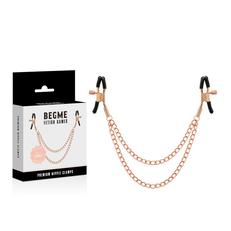 Begme - Black Edition Premium Pinze Per Capezzoli - BEGME BLACK EDITION - Pinzette Capezzoli | erosidea.com