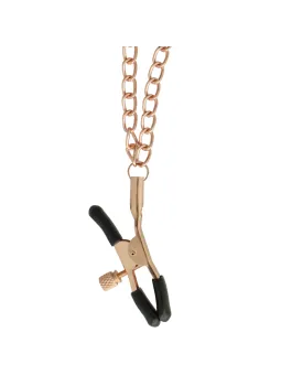 Kink - Morsetti Per Capezzoli Con O-Ring Trifoglio Giapponese Argento - KINK NIPPLE GRIP - Pinzette Capezzoli | erosidea.com