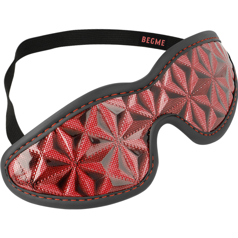 Begme - Maschera Cieca Premium Red Edition Con Fodera In Neoprene - BEGME RED EDITION - Maschere e Cappucci | erosidea.com