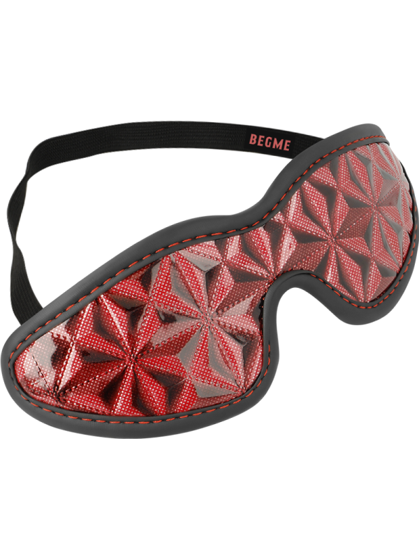 Begme - Maschera Cieca Premium Red Edition Con Fodera In Neoprene - BEGME RED EDITION - Maschere e Cappucci | erosidea.com