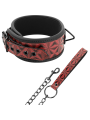 Begme - Collare In Pelle Vegana Premium Red Edition Con Fodera In Neoprene - BEGME RED EDITION - Collari e Guinzagli | erosidea.com