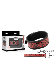 Begme - Collare In Pelle Vegana Premium Red Edition Con Fodera In Neoprene - BEGME RED EDITION - Collari e Guinzagli | erosidea.com
