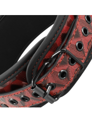 Begme - Collare In Pelle Vegana Premium Red Edition Con Fodera In Neoprene - BEGME RED EDITION - Collari e Guinzagli | erosidea.com
