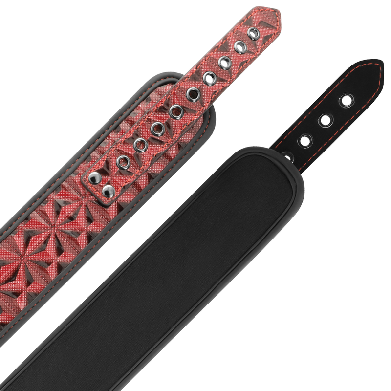 Begme - Colletto Red Edition Con Morsetti Per Capezzoli Con Fodera In Neoprene - BEGME RED EDITION - Pinzette Capezzoli | erosidea.com