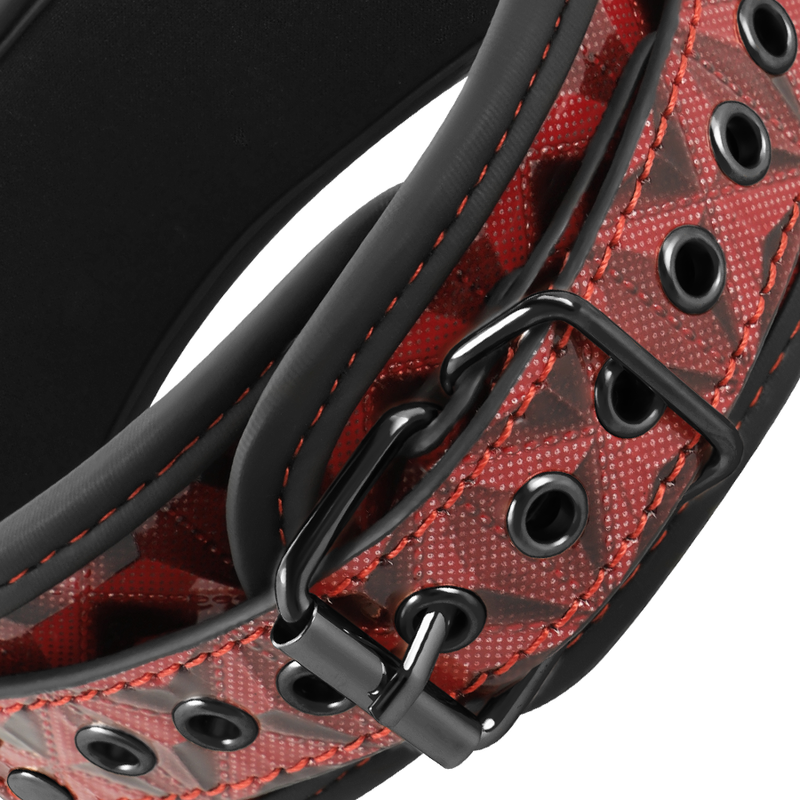 Begme - Colletto Red Edition Con Morsetti Per Capezzoli Con Fodera In Neoprene - BEGME RED EDITION - Pinzette Capezzoli | erosidea.com