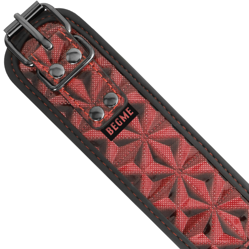 Begme - Colletto Red Edition Con Morsetti Per Capezzoli Con Fodera In Neoprene - BEGME RED EDITION - Pinzette Capezzoli | erosidea.com