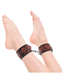 Begme - Polsini Alla Caviglia Premium Red Edition Con Fodera In Neoprene - BEGME RED EDITION - Manette e Polsini | erosidea.com
