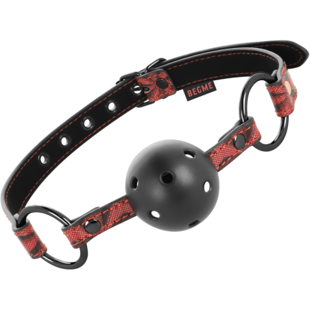 Begme - Bavaglio In Pelle Vegana - BEGME RED EDITION - Ball Gag e Bavagli | erosidea.com