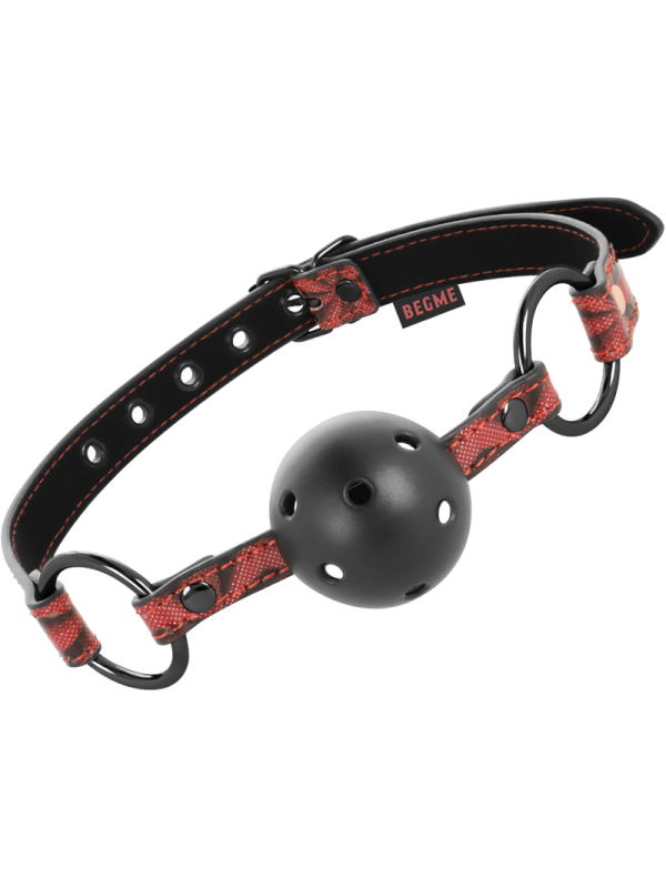 Begme - Bavaglio In Pelle Vegana - BEGME RED EDITION - Ball Gag e Bavagli | erosidea.com