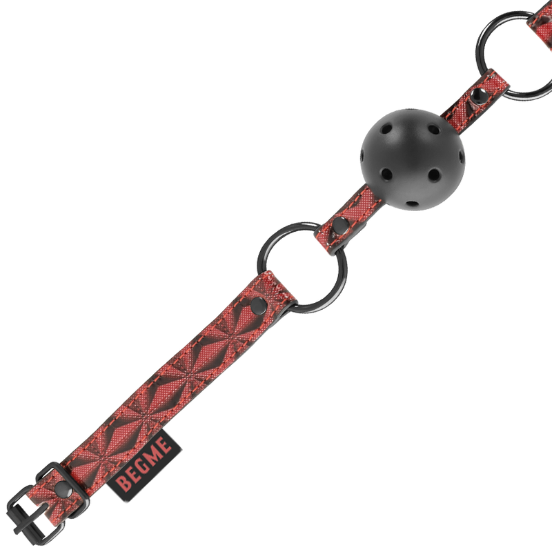 Begme - Bavaglio In Pelle Vegana - BEGME RED EDITION - Ball Gag e Bavagli | erosidea.com