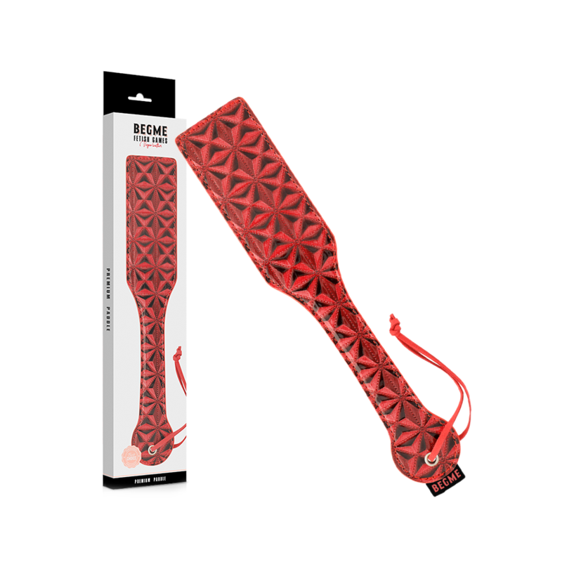 Begme - Pala In Pelle Vegana Red Edition - BEGME RED EDITION - Fruste e Sculacciatori | erosidea.com
