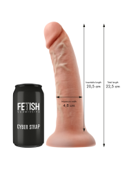 Fetish Submissive Cyber Strap - Imbragatura Con Dildo E Telecomando Tecnologia Watchme L - Fetish Submissive - Strap-on e Imbracature | erosidea.com