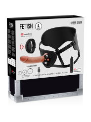 Fetish Submissive Cyber Strap - Imbragatura Con Dildo E Telecomando Tecnologia Watchme L - Fetish Submissive - Strap-on e Imbracature | erosidea.com