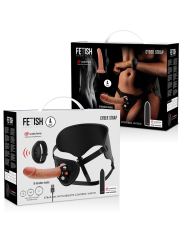 Fetish Submissive Cyber Strap - Imbragatura Con Dildo E Telecomando Tecnologia Watchme L - Fetish Submissive - Strap-on e Imbracature | erosidea.com
