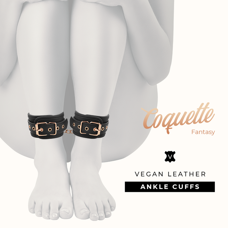 Coquette Chic Desire - Polsini Alla Caviglia Fantasia Con Fodera In Neoprene - COQUETTE FANTASY - Manette e Polsini | erosidea.com