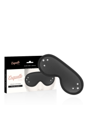 Coquette Chic Desire - Maschera Fantasia Vegana In Pelle Con Fodera In Neoprene - COQUETTE FANTASY - Maschere e Cappucci | erosidea.com