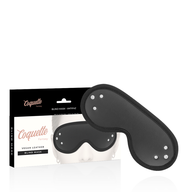 Coquette Chic Desire - Maschera Fantasia Vegana In Pelle Con Fodera In Neoprene - COQUETTE FANTASY - Maschere e Cappucci | erosidea.com