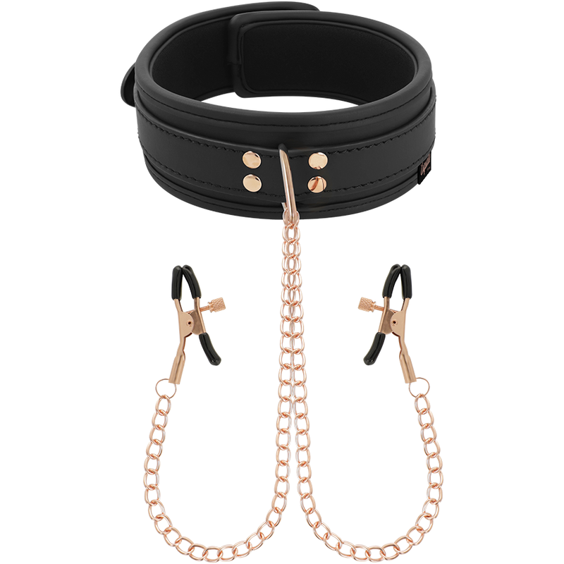 Coquette - Chic Desire Collana Con Pinza Per Capezzoli Fantasia Con Fodera In Neoprene - COQUETTE FANTASY - Pinzette Capezzoli | erosidea.com