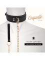 Coquette Chic Desire - Collana In Pelle Fantasia Vegana Con Cinturino E Fodera In Neoprene - COQUETTE FANTASY - Collari e Guinzagli | erosidea.com