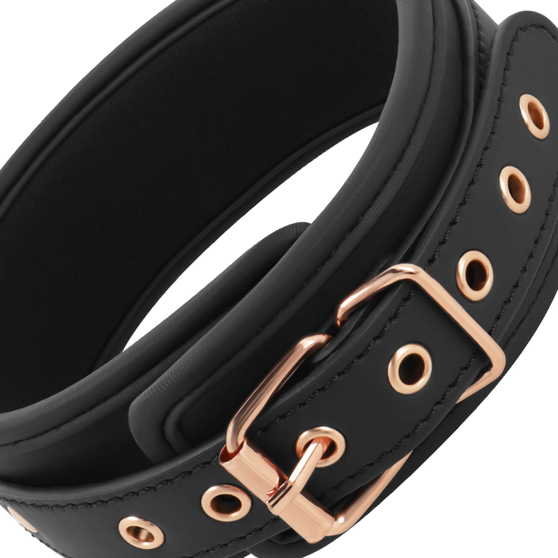 Coquette Chic Desire - Collana In Pelle Fantasia Vegana Con Cinturino E Fodera In Neoprene - COQUETTE FANTASY - Collari e Guinzagli | erosidea.com