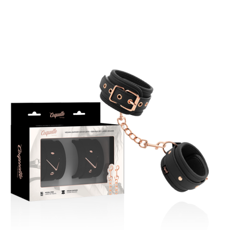 Coquette Chic Desire - Manette In Pelle Fantasia Vegana Con Fodera In Noprene - COQUETTE FANTASY - Manette e Polsini | erosidea.com