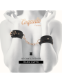 Coquette Chic Desire - Manette In Pelle Fantasia Vegana Con Fodera In Noprene - COQUETTE FANTASY - Manette e Polsini | erosidea.com