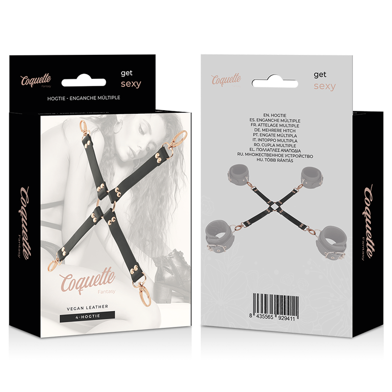 Coquette Chic Desire - Cravatta Fantasia In Pelle Vegana - COQUETTE FANTASY - Costrittivi | erosidea.com