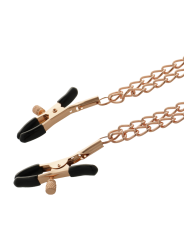 Coquette - Chic Desire Clips Per Capezzoli In Metallo Fantasia Con Catena - COQUETTE FANTASY - Pinzette Capezzoli | erosidea.com