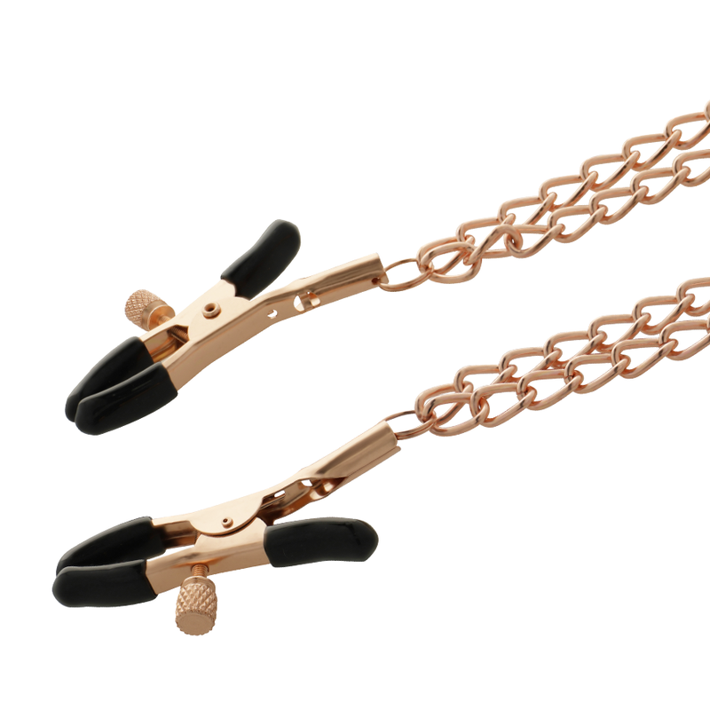 Coquette - Chic Desire Clips Per Capezzoli In Metallo Fantasia Con Catena - COQUETTE FANTASY - Pinzette Capezzoli | erosidea.com