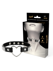 Coquette - Chic Desire Girocollo In Pelle Vegana Con Cuore - COQUETTE ACCESSORIES - Collari e Guinzagli | erosidea.com